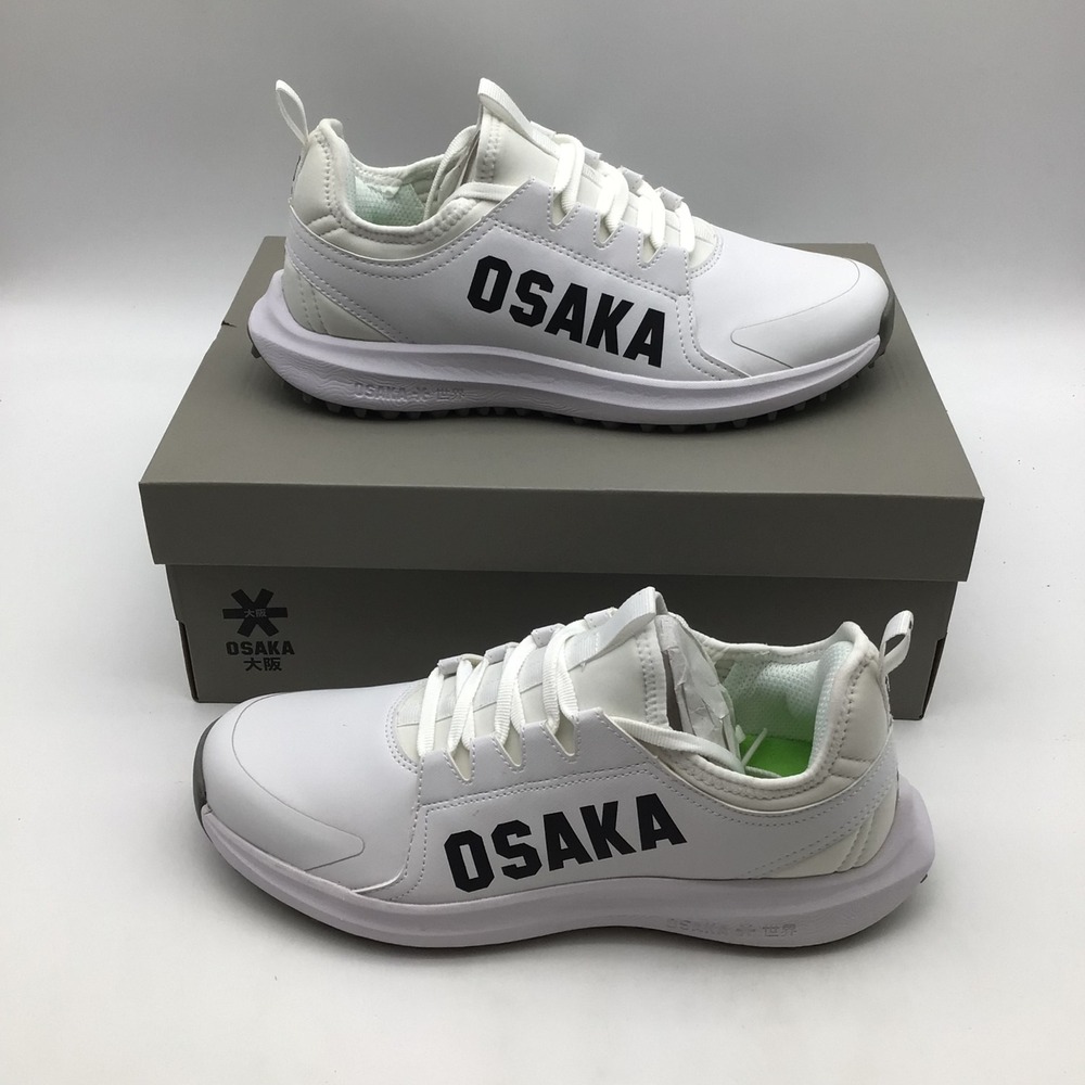 Osaka Furo White Field Hockey Lacrosse Turf Shoes Cleats Womens Size 10 NEW